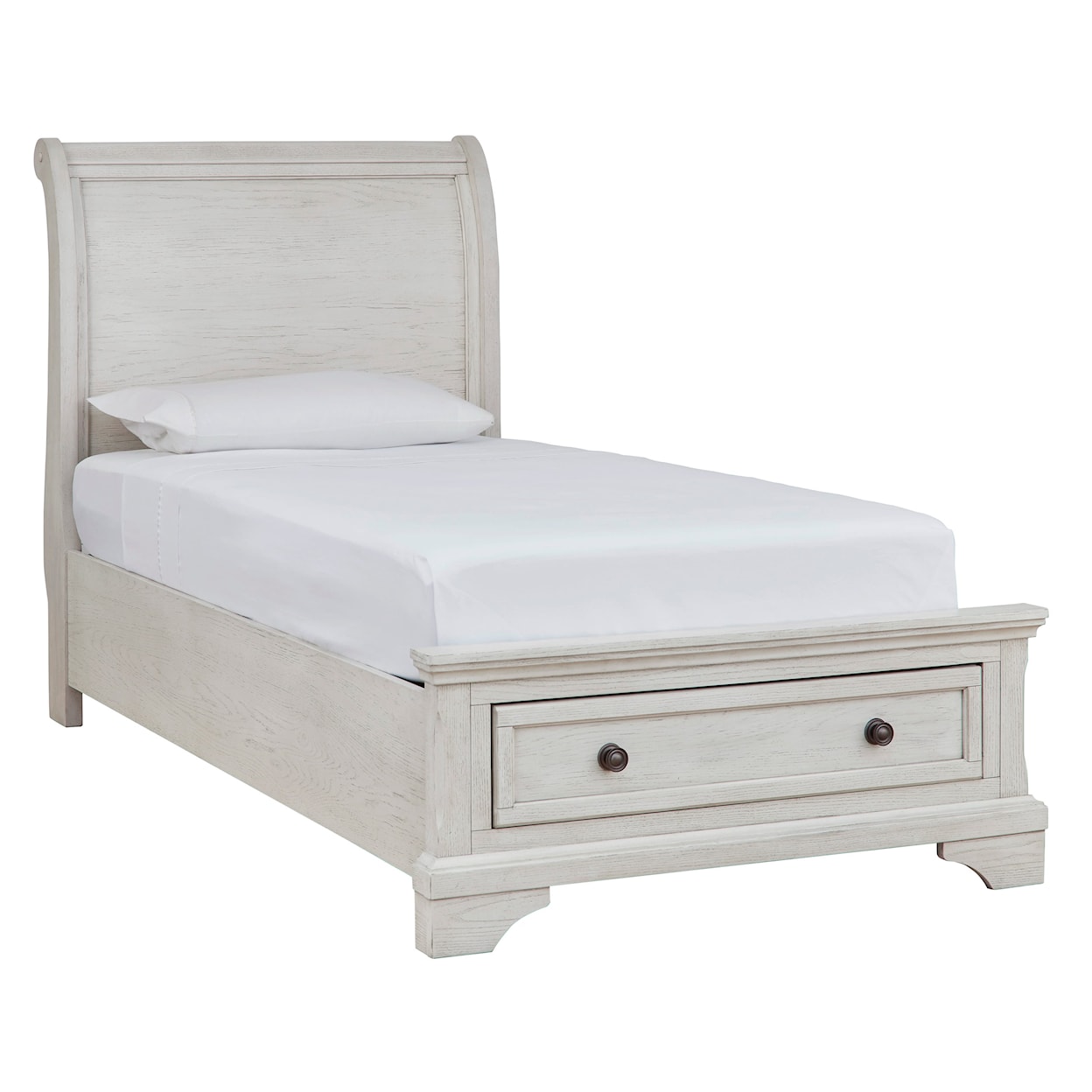 Michael Alan Select Robbinsdale Twin Sleigh Bed with Storage
