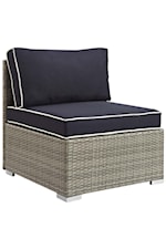 Modway Repose 6 Piece Outdoor Patio Sectional Set