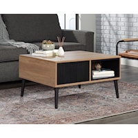 Mid-Century Modern Lift-Top Coffee Table with