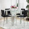 Furniture of America Richfield 5-Piece Counter Height Dining Set