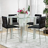 FUSA Richfield 5-Piece Counter Height Dining Set