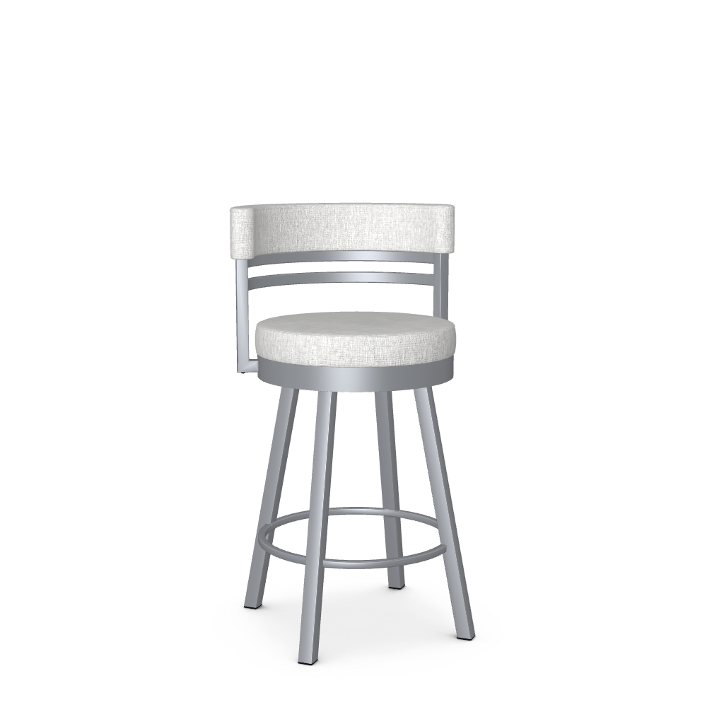 Upholstered Counter Height Swivel Stool