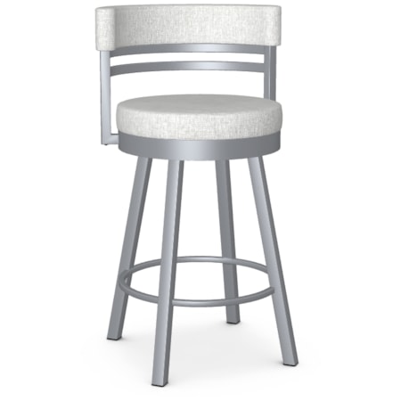 Upholstered Counter Height Swivel Stool