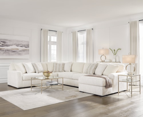 4-Piece Sectional With Chaise