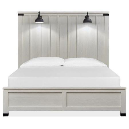 King Panel Bed