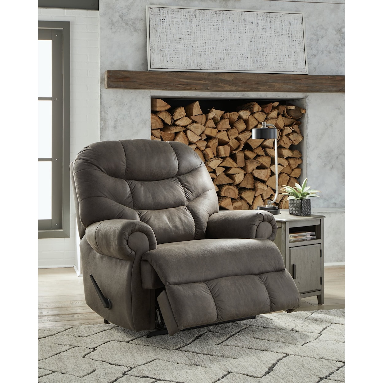 Signature Design by Ashley Camera Time Zero Wall Recliner