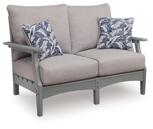 Outdoor Loveseat With Cushion