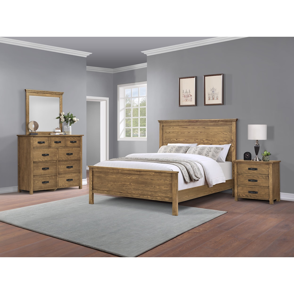 Winners Only Cumberland Panel Cal King Bed