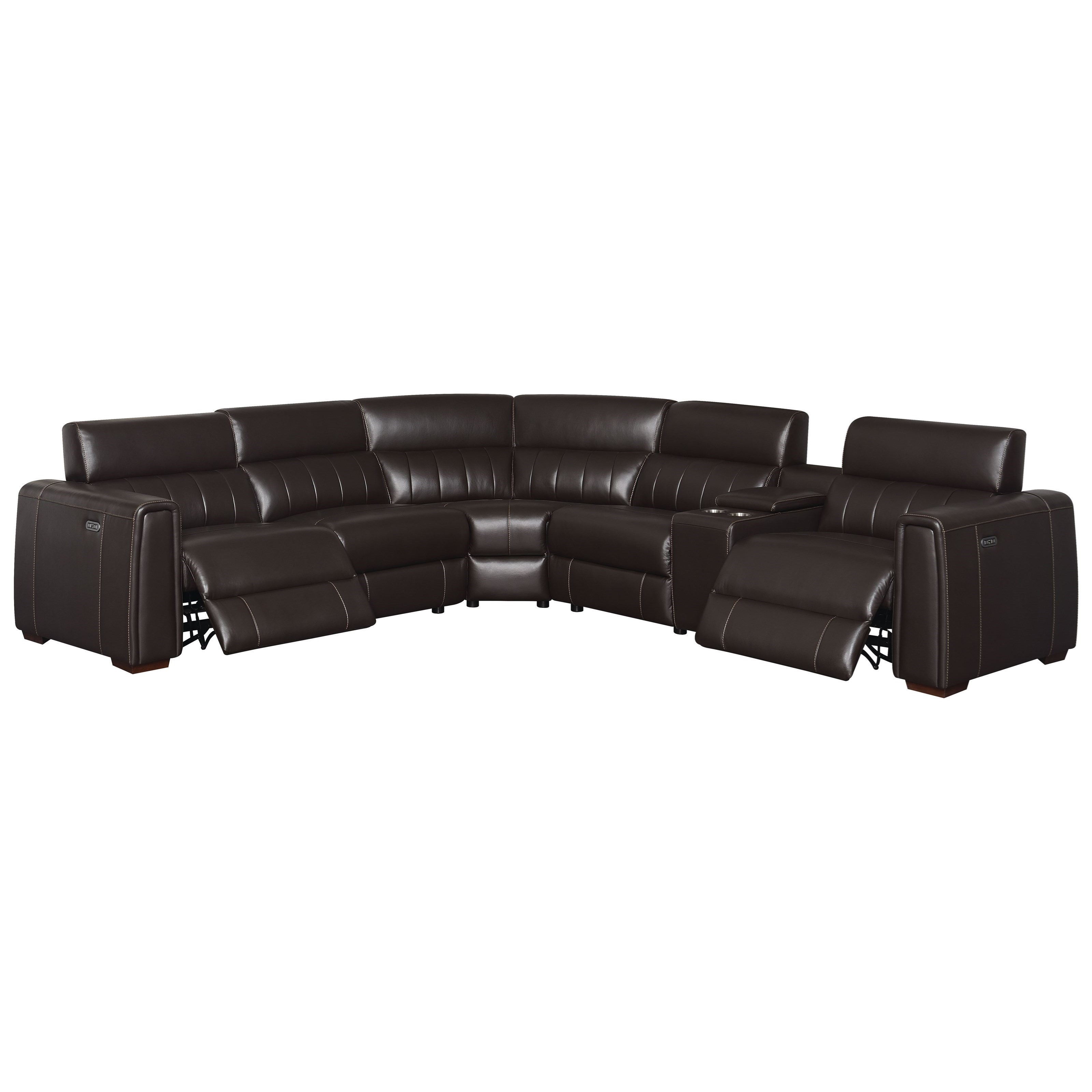 6-Piece Power Reclining Sectional