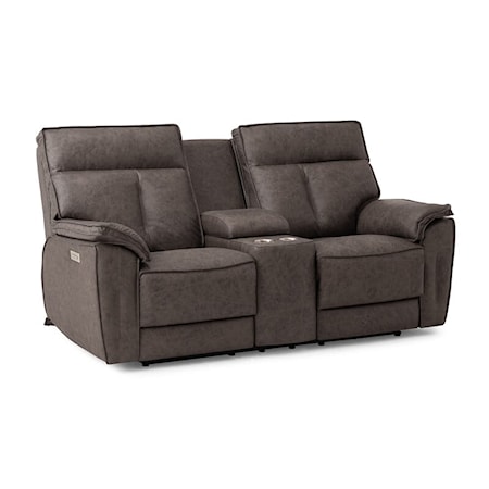 Oakley Console Loveseat Power Recliner