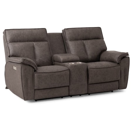 Oakley Console Loveseat Power Recliner