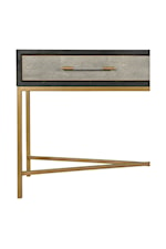 Moe's Home Collection Mako Transitional 2-Drawer Console Table