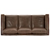 Bernhardt Dawkins Dawkins Leather Sofa