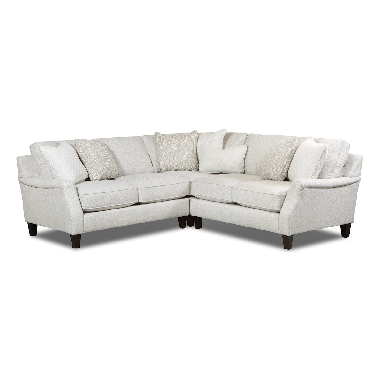 Fusion Furniture 7000 HOGAN COTTON Sectional