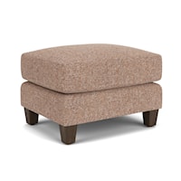 Transitional Rectangle Ottoman