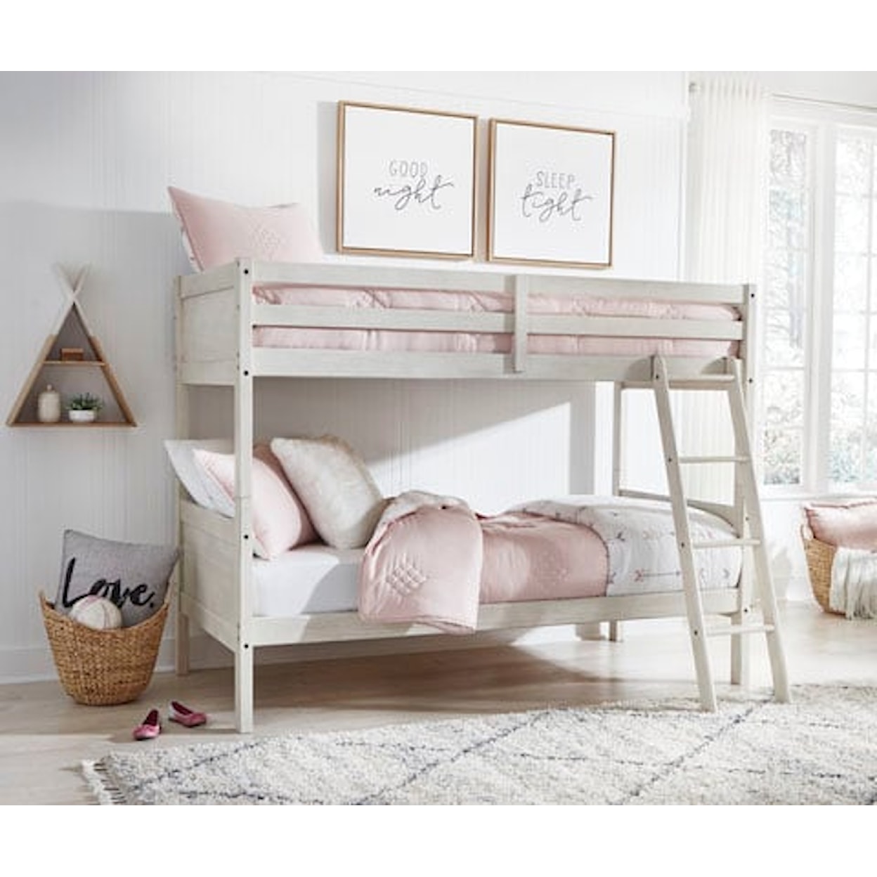 Benchcraft Robbinsdale Twin Bunk Bed