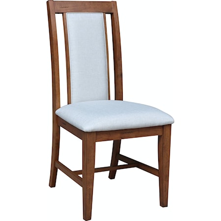 Prevail Transitional Upholstered Dining Side Chair - Bourbon