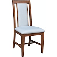 Transitional Prevail Chair in Bourbon