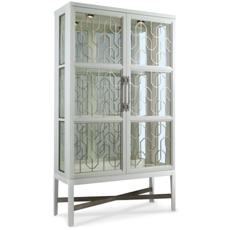 Geometric Display Cabinet