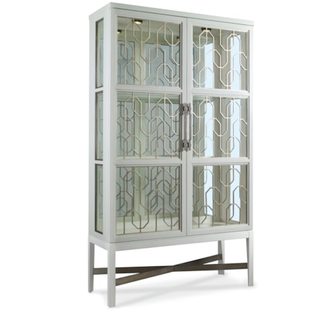 Geometric Display Cabinet