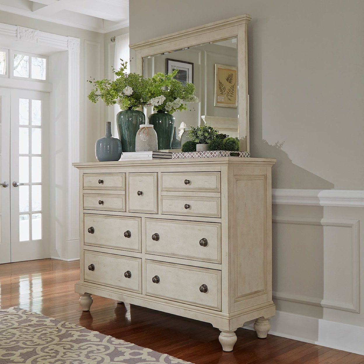 Liberty Furniture High Country 797 Dresser and Mirror