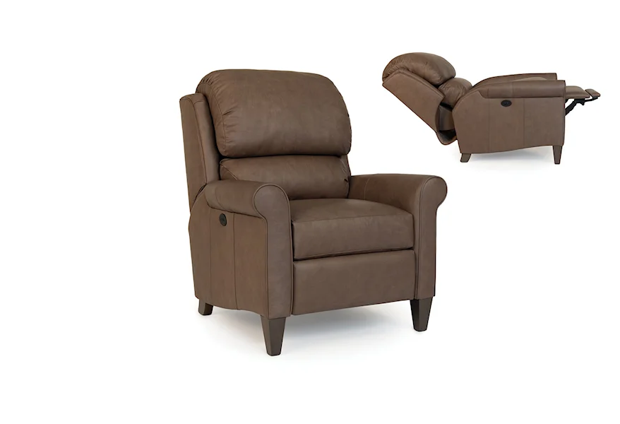 735 Power Recliner by Smith Brothers at Malouf Furniture Co.