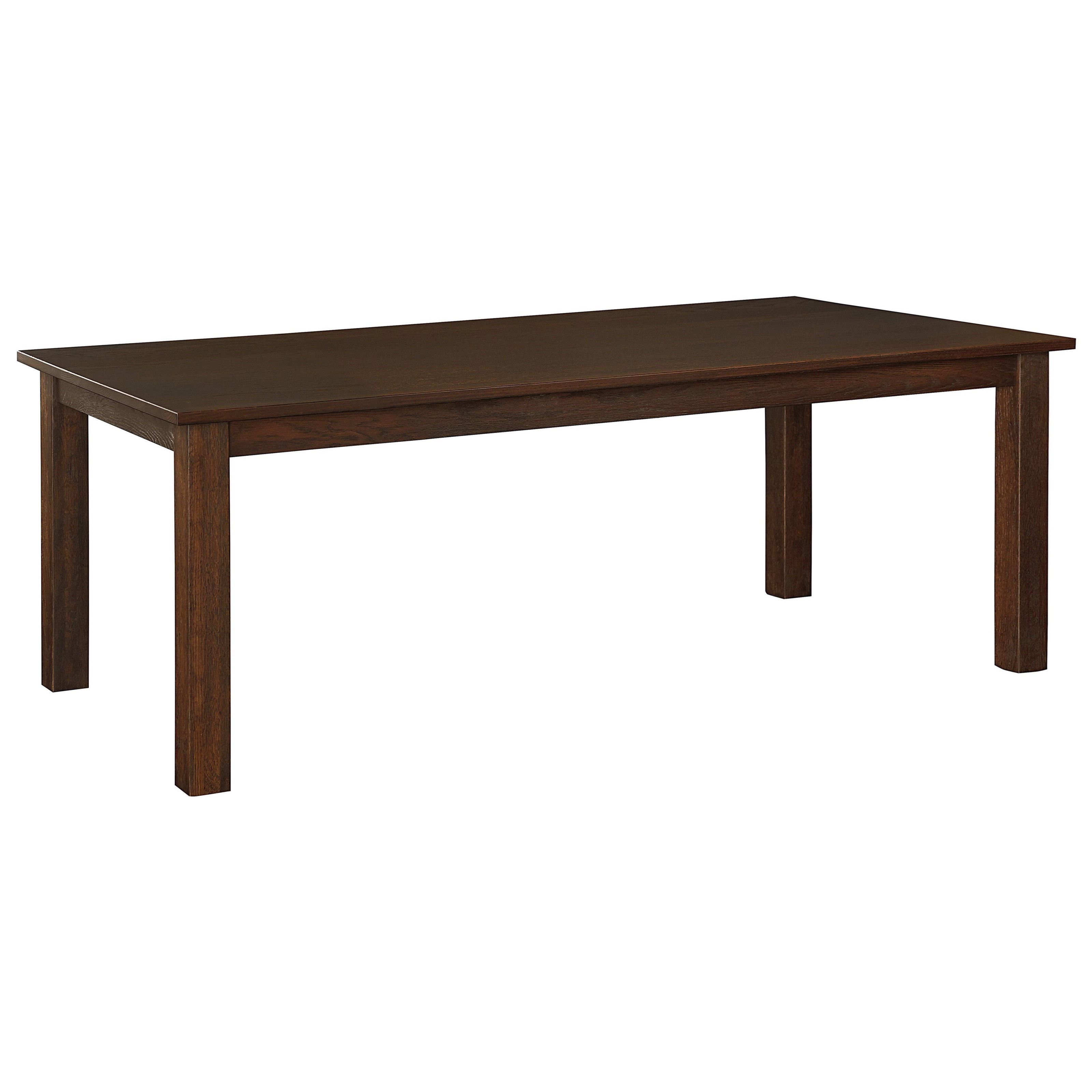 kay extendable solid wood dining table