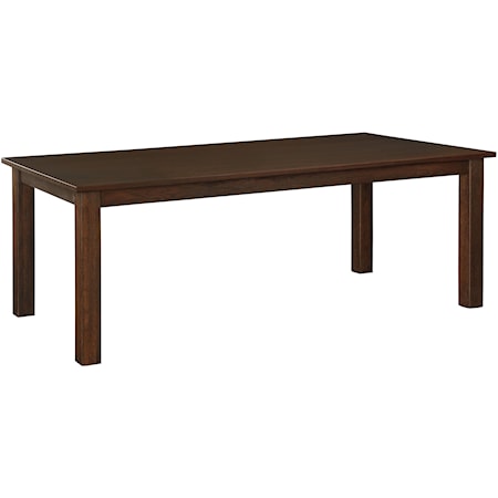 Customizable Solid Wood 78" Dining Table