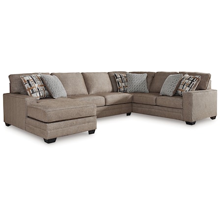 3-Piece Sectional With Chaise