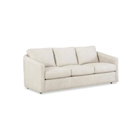 Transitional Sofa with Sloped Arms