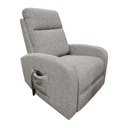 Casual Power Lift Recliner with Side Pocket
