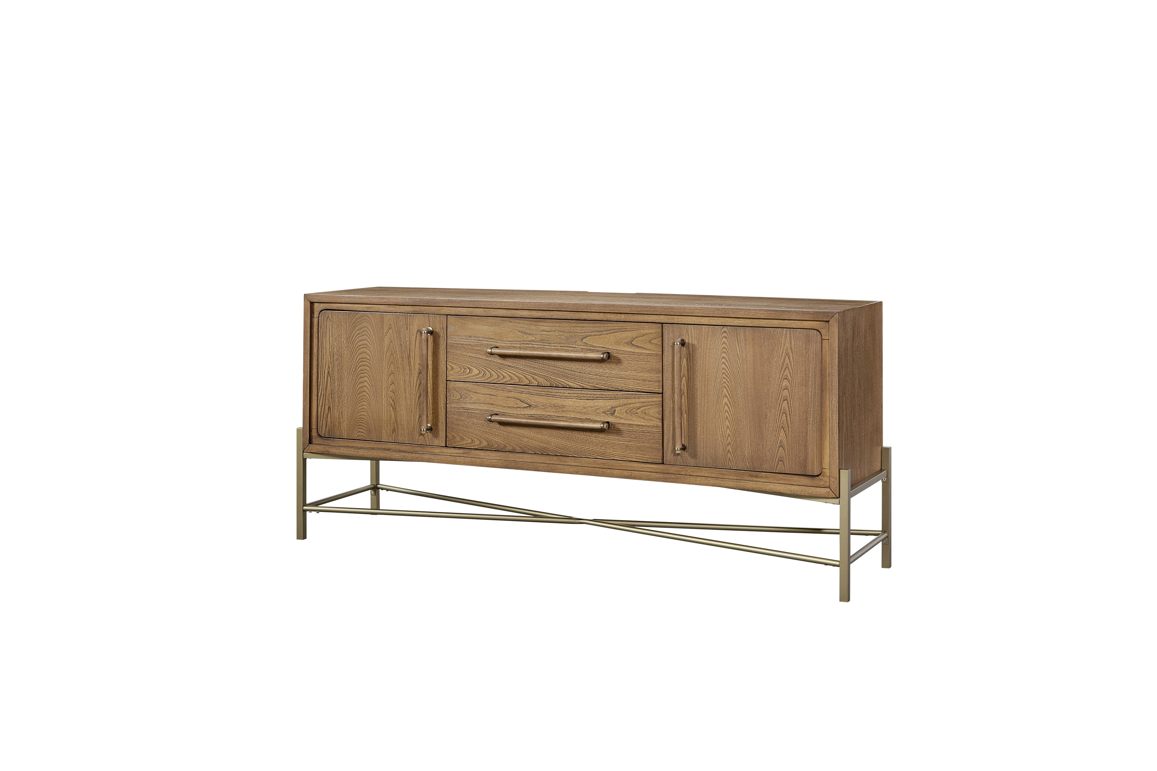 2-Door Metal-Base Sideboard
