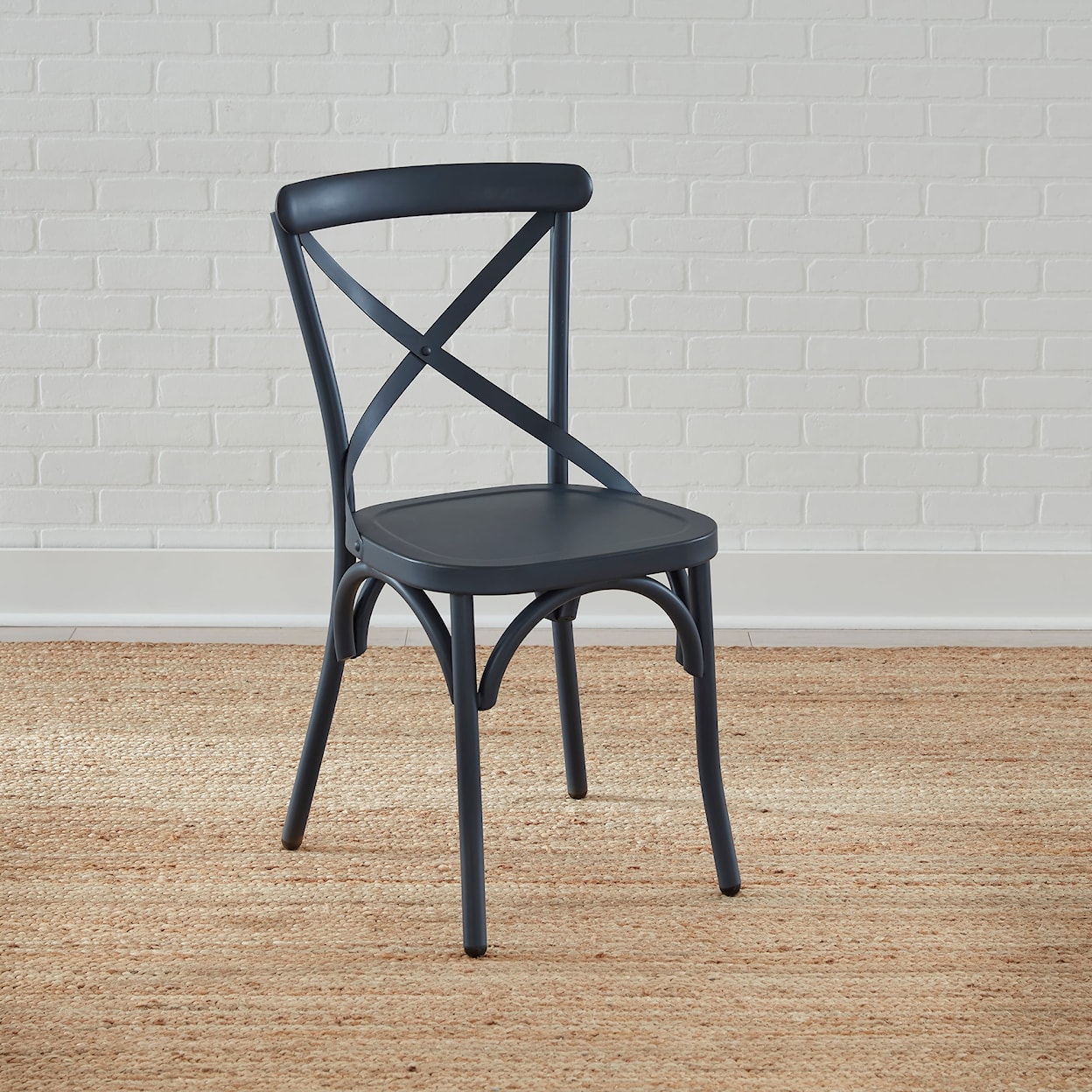 Liberty Furniture Vintage Series X-Back Dining Side Chair