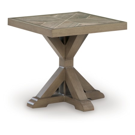Square End Table