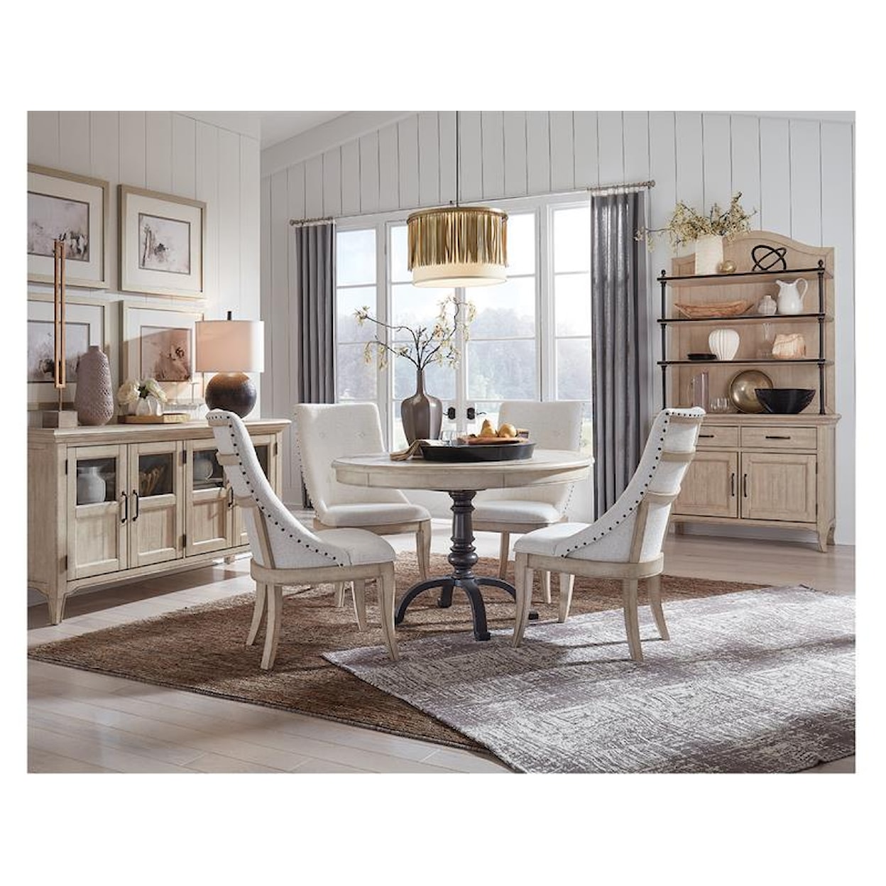 Magnussen Home Harlow Dining Round Dining Table