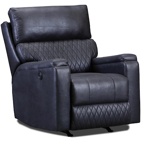Power Recliner with Padded Track Arms