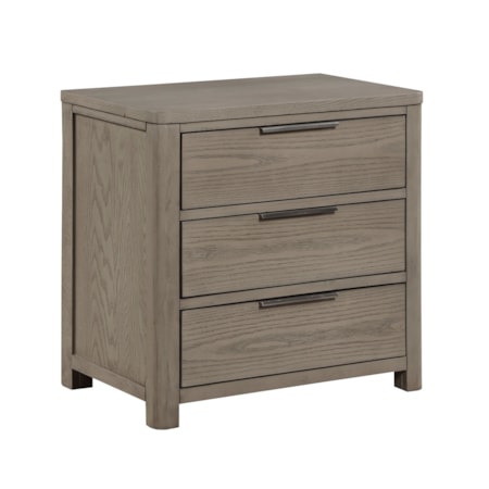 3-Drawer Nightstand