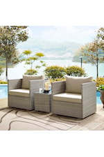 Modway Repose 6 Piece Outdoor Patio Sectional Set