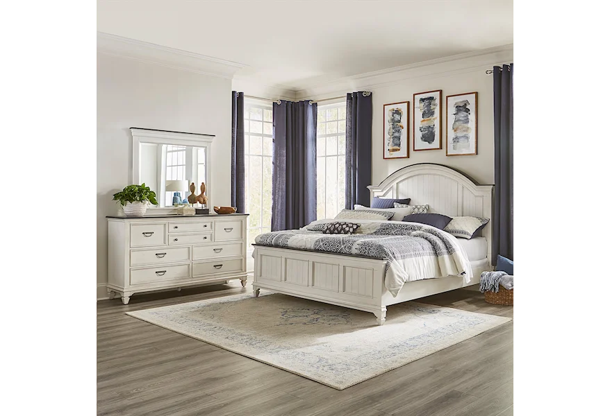 Allyson Park 3-Piece King Bedroom Set by Liberty Furniture at Westrich Furniture & Appliances