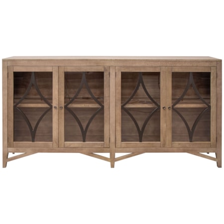 4-Door Accent Cabinet