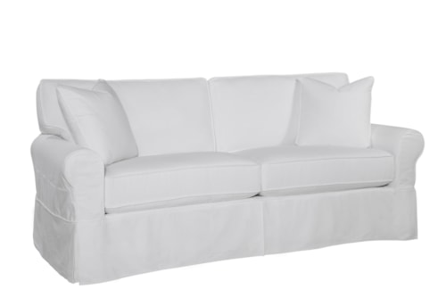 Bedford 2 over 2 Sofa with Slipcover