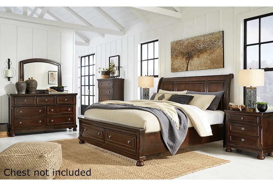 Porter California King Bedroom Group by Ashley Furniture at Sparks HomeStore