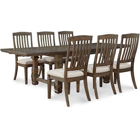 5-Piece Traditional Dining Set