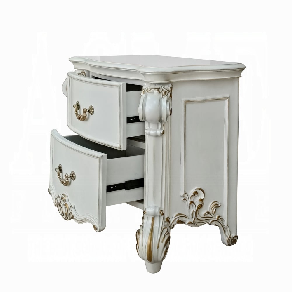 Acme Furniture Vendome 2-Drawer Nightstand