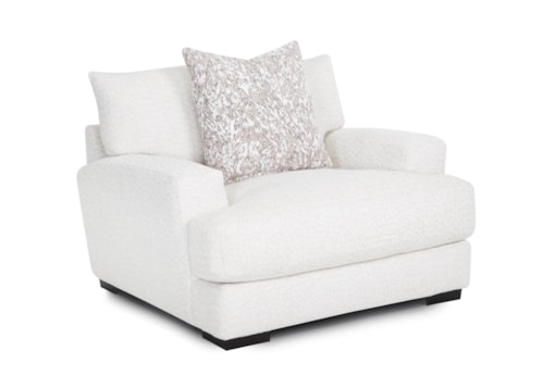 Transitional Chair and a Half