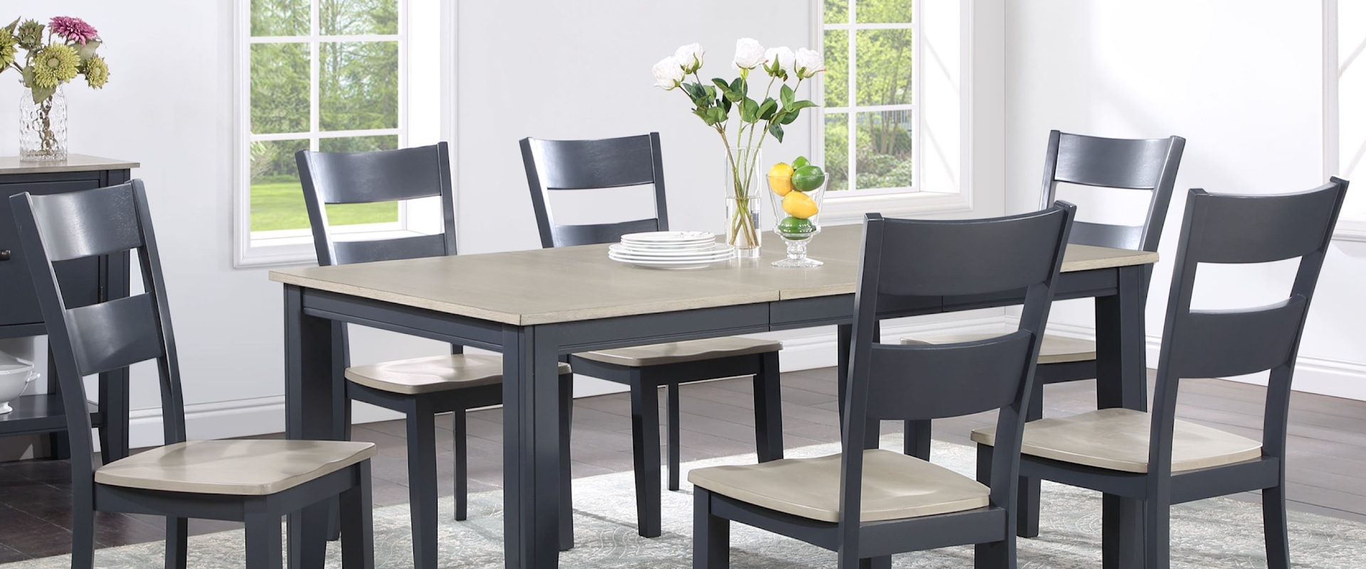 Casual 7-Piece Dining Set