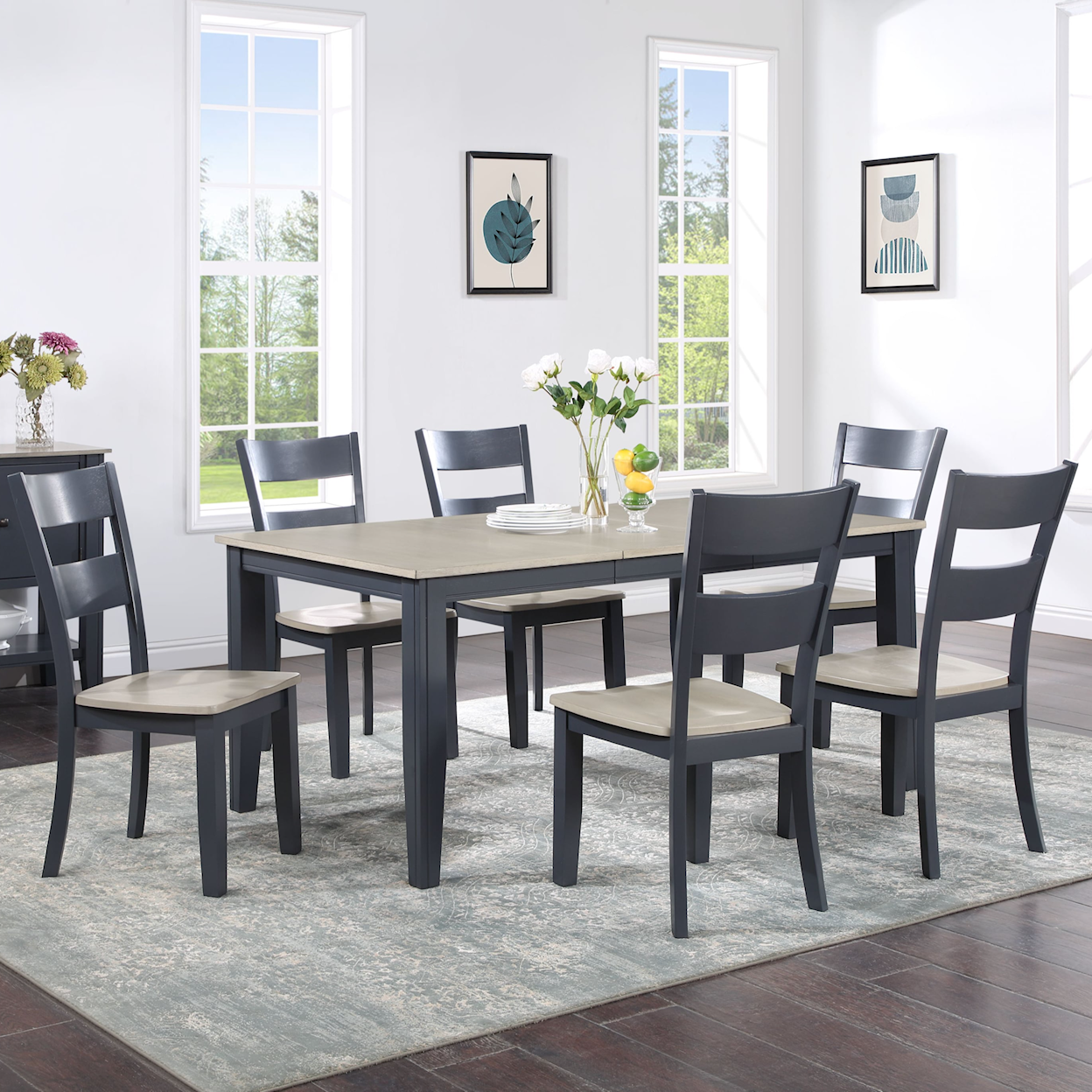 HH Barry 7-Piece Dining Set