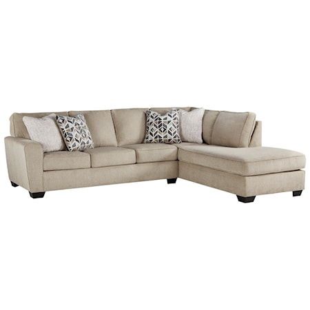 2-Piece Sectional with Chaise