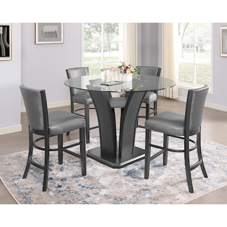 Upholstered Counter-Height Dining Chair