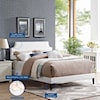 Modway Corene Queen Vinyl Platform Bed